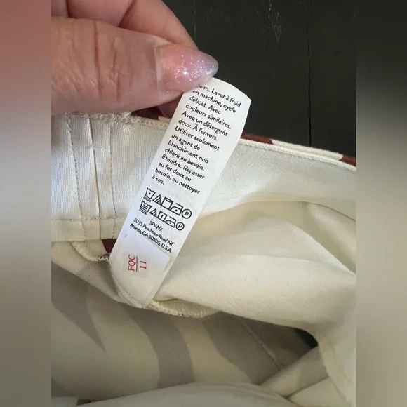 SPANX Polished Ankle Print Pants size M - Picture 9 of 11